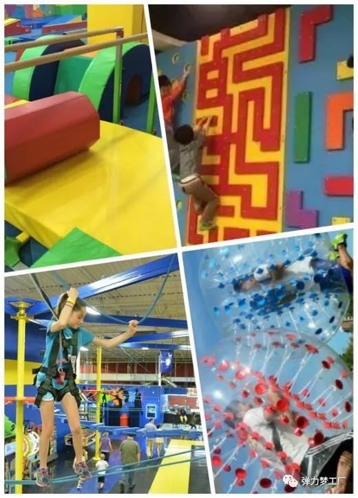 【弹力梦工厂运动公园】重装开业，全新升级改造，3000平米超大空间！高空拓展、360°环形自行车、卡丁车、魔方攀岩、VR电玩、蹦床等数十种娱乐项目通玩 商品图1