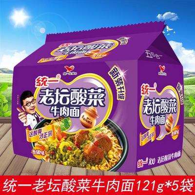 121g*5*6统一 老坛酸菜 五连包 商品图0