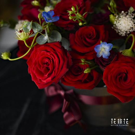 《告白》.圆形玫瑰花盒 商品图3