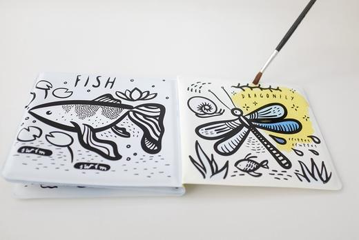 【中商原版】遇水变色洗澡书2册 英文原版 Bath book Who’s in the Ocean?/Who’s in the Pond? 玩具书 2-6岁 商品图1