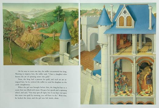 【中商原版】Paul O.Zelinsky凯迪克获奖绘本3册 英文原版 Rapunzel 侏儒怪 沼泽天使 长发公主 经典童话故事绘本 6-12岁 商品图2
