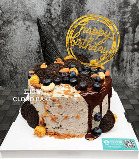 【奥利奥咸奶油蛋糕】