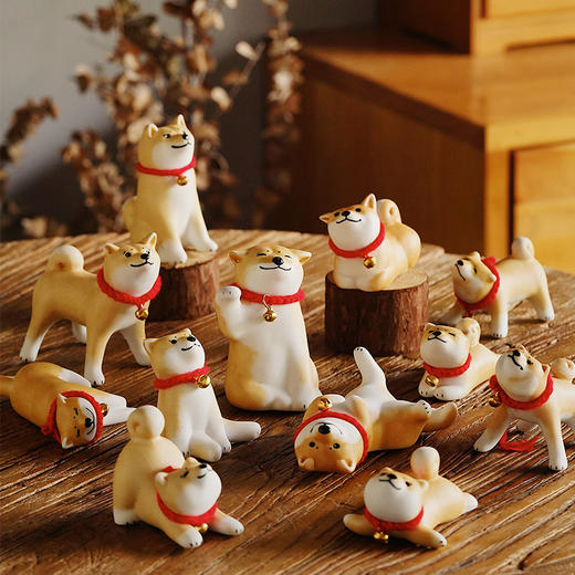 【预售10天发货】三浅陶社 柴犬手办摆件 多款可选!