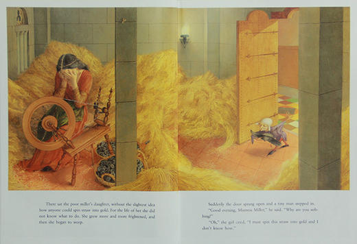 【中商原版】Paul O.Zelinsky凯迪克获奖绘本3册 英文原版 Rapunzel 侏儒怪 沼泽天使 长发公主 经典童话故事绘本 6-12岁 商品图3