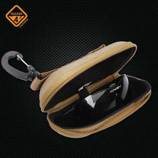 美国危机4尼龙硬壳户外野营战术狩猎野外眼镜盒军迷用品扣带挂 商品图1