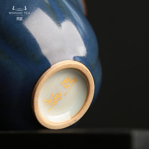 问鼎汝瓷黛蓝系列经典款大葵口杯（缺货） 商品图3