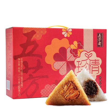 【礼盒装】五芳斋 珍情粽140克*8只 商品图0