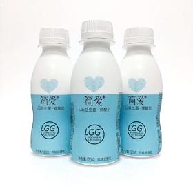 简爱LGG益生菌酸奶120g*4瓶/板 (保质期18天)