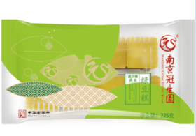 减少糖麻油绿豆糕