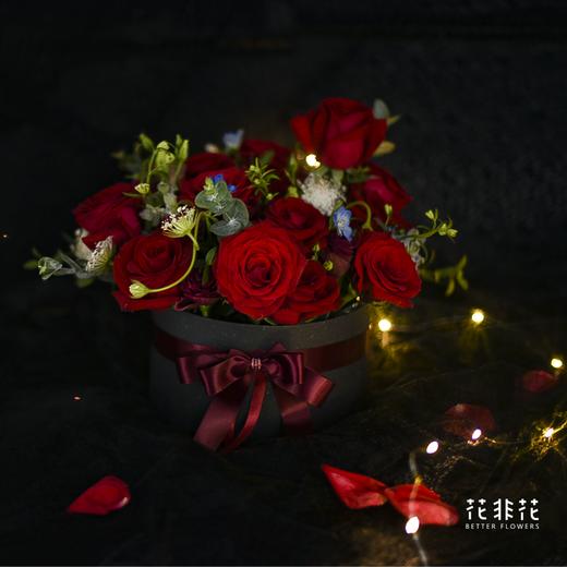 《告白》.圆形玫瑰花盒 商品图2