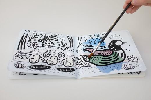 【中商原版】遇水变色洗澡书2册 英文原版 Bath book Who’s in the Ocean?/Who’s in the Pond? 玩具书 2-6岁 商品图2