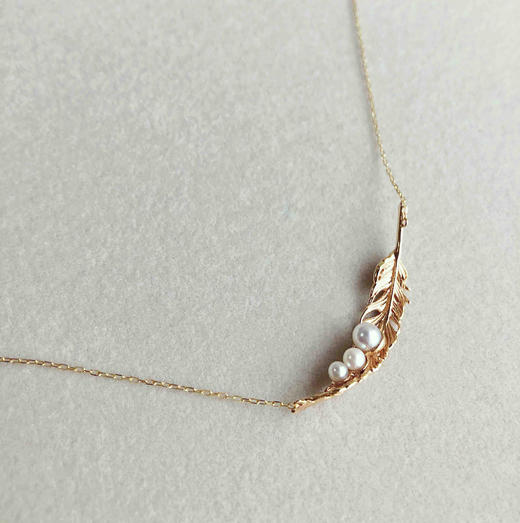羽· Akoya珍珠项链 商品图1