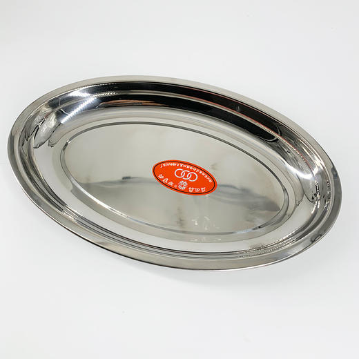 美善品小美专用TM5TM6小美专用椭圆形不锈钢蒸鱼盘碟子蓝丽隆 商品图1