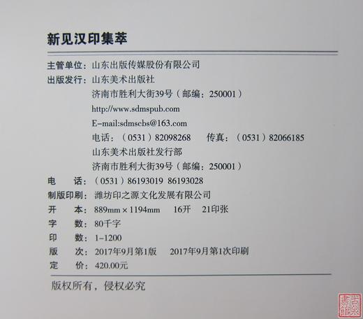 《新见汉印集萃》全一册 商品图10