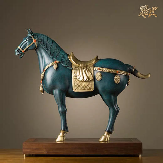 铜师傅 全铜摆件 《大唐马》 商品图0