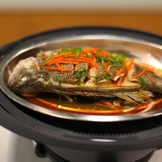 美善品小美专用TM5TM6小美专用椭圆形不锈钢蒸鱼盘碟子蓝丽隆 商品图4