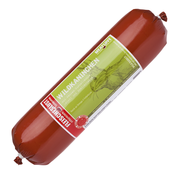 临期特价 Fleischeslust 野兔+牛肉肠