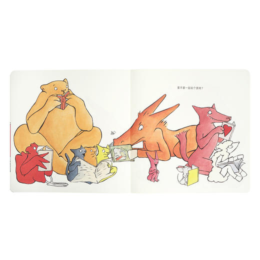 《粉红兔》全两册，儿童情商教育 如何与朋友相处 读小库3-6岁故事绘本 商品图4