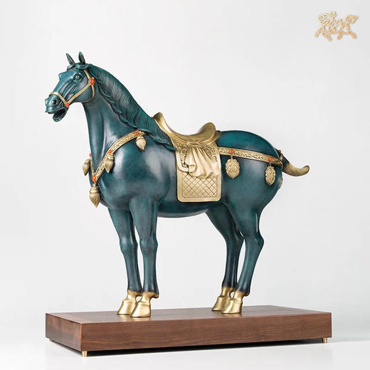 铜师傅 全铜摆件 《大唐马》 商品图1