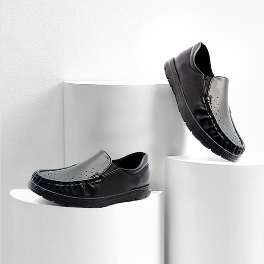 日本Pansy 春秋4E加宽商务软底休闲单鞋1011 商品图1