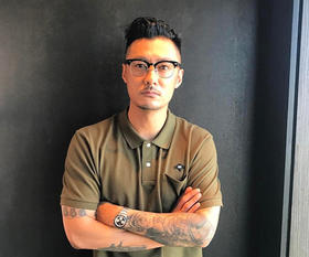 清仓特价 余文乐同款 眼镜框近视眼镜纯钛半框大脸太阳镜