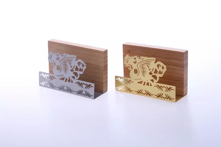 元凤鸟形名片座