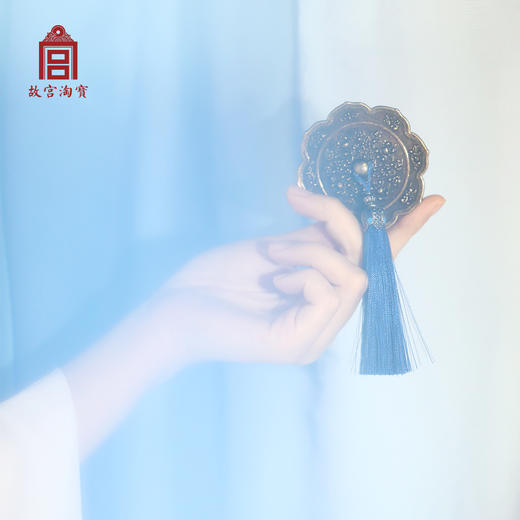 【故宫优选| 饰品】宝相花纹-中式复古国风镜子 商品图3