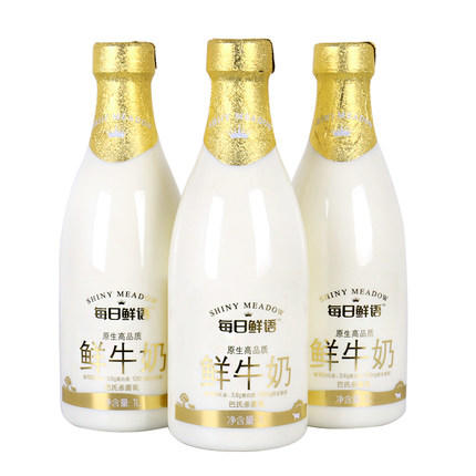 每日鲜语1L鲜牛奶(每100ml含3.6g蛋白质，120mg原生高钙) 商品图1