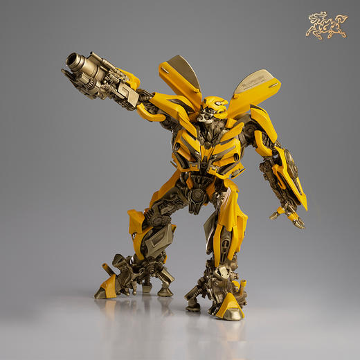 铜师傅 正版授权《变形金刚5》中号大黄蜂限量版