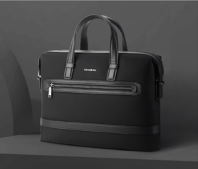 新秀丽男士手提包 休闲商务大容量电脑包 短途旅行袋 BR6*006