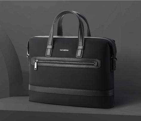 新秀丽男士手提包 休闲商务大容量电脑包 短途旅行袋 BR6*006 商品图0