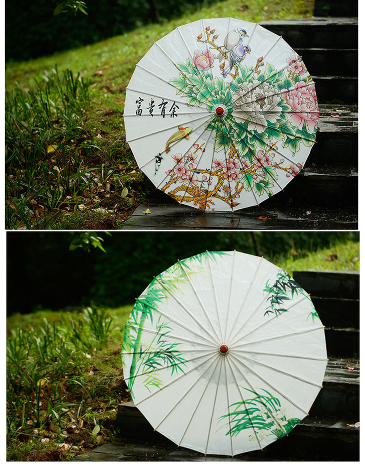 古典中国风汉服舞蹈演出油纸伞ljx