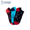 英国CORGI·夏季新款男士船袜浅口短袜轻棉透气舒适休闲运动袜 商品缩略图1