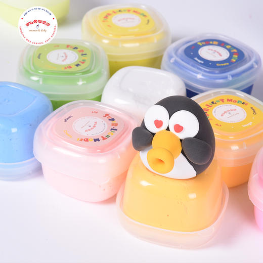 费乐.摩纳哥儿童手工超轻黏土24色礼盒装 商品图1