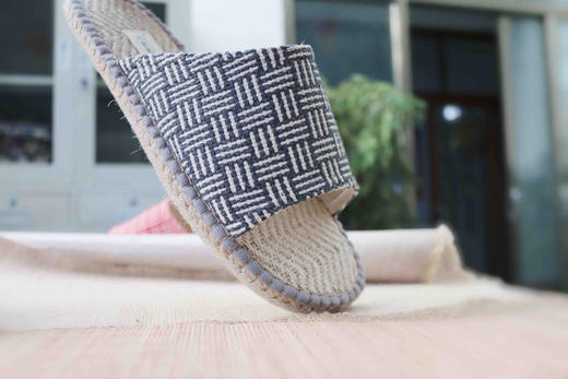 【买麻鞋，雅路人】防脚臭，新款居家拖鞋！亚麻环保拖鞋YT001 商品图1