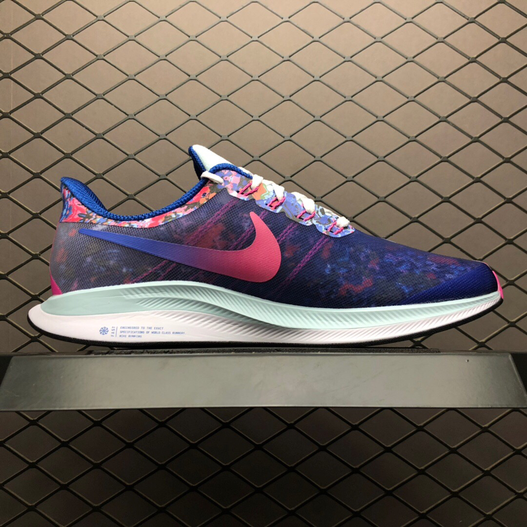 pegasus 35 turbo " betrue " 35代网纱超轻透气跑步鞋 彩虹限定配色