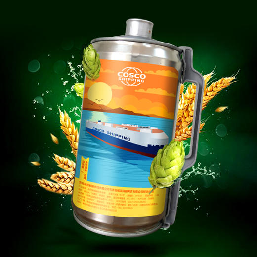 精酿啤酒黄啤2lx2桶