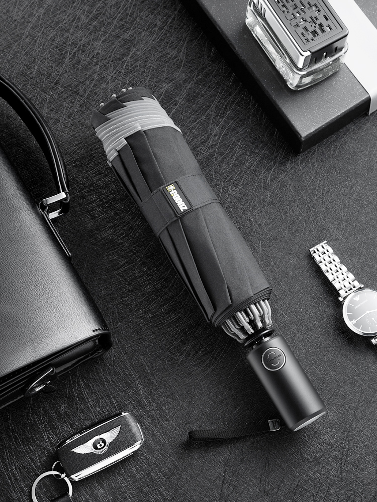 左都汽车载车用雨伞男士全自动开收反向伞女晴雨两用折叠伞自动伞