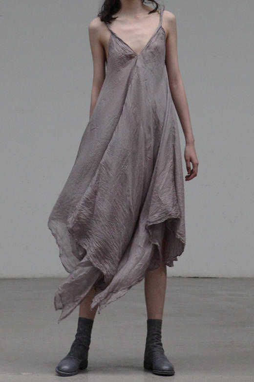 marclebihan木材玫瑰连衣裙2101