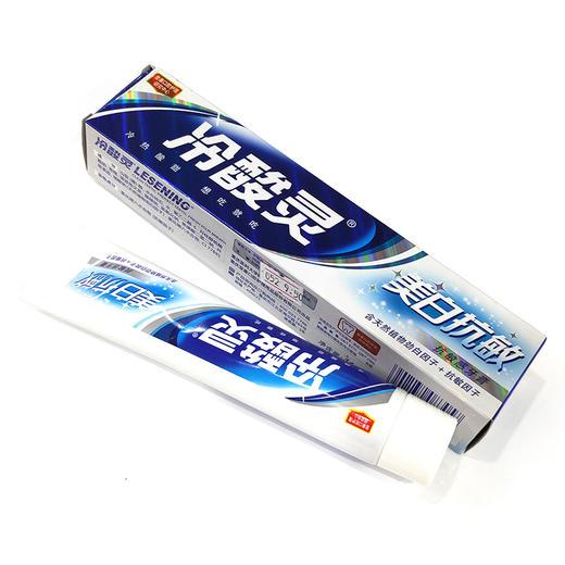 冷酸灵美白抗敏牙膏110g留兰薄荷香型含抗敏因子 商品图0