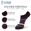 英国CORGI·夏季新款女士轻棉时尚条纹袜浅口短袜休闲运动船袜 商品缩略图2