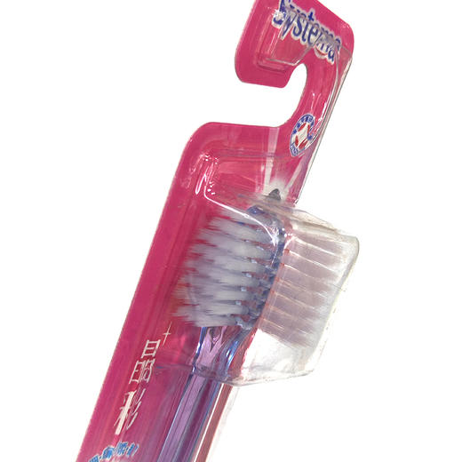 狮王细齿洁晶彩牙刷2支装 小头牙刷超软毛超细毛 护齿护龈 商品图2