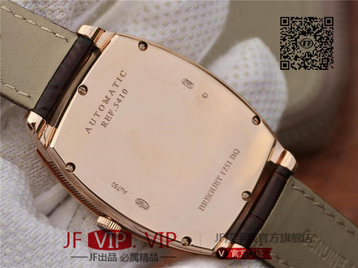 HG宝玑传承系列大日历显示腕表，别致的酒桶形表壳融合复杂功能于一身的5410，表壳外缘饰有钱币纹。 商品图7