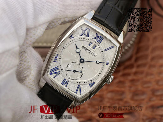 HG宝玑传承系列大日历显示腕表，别致的酒桶形表壳融合复杂功能于一身的5410，表壳外缘饰有钱币纹。 商品图2