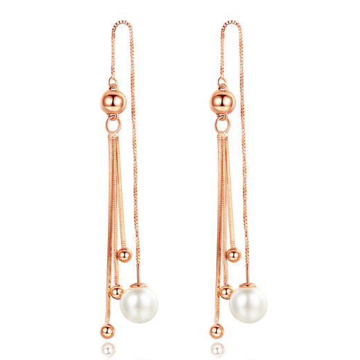 WH-101小清新豆豆盒子耳链日韩耳坠 商品图1