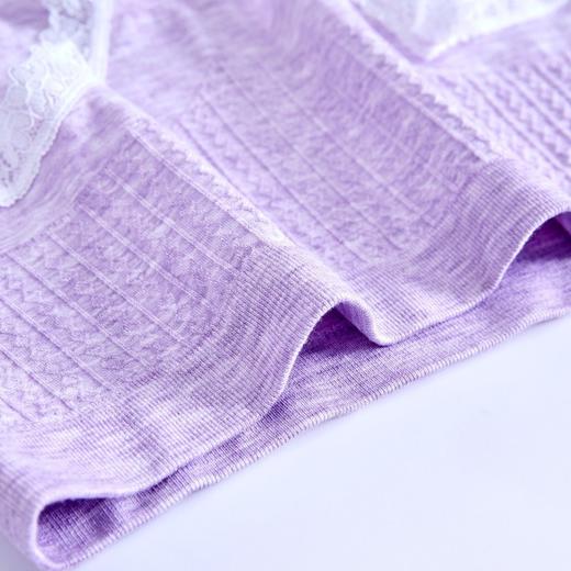 GR-无缝高弹彩棉底裤性感女士中腰无痕三角裤 商品图3