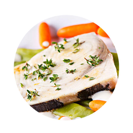 丹麦原产格陵兰比目鱼鱼排野生经典美味300g盒