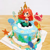 【美人鱼公主主题蛋糕】 商品缩略图4