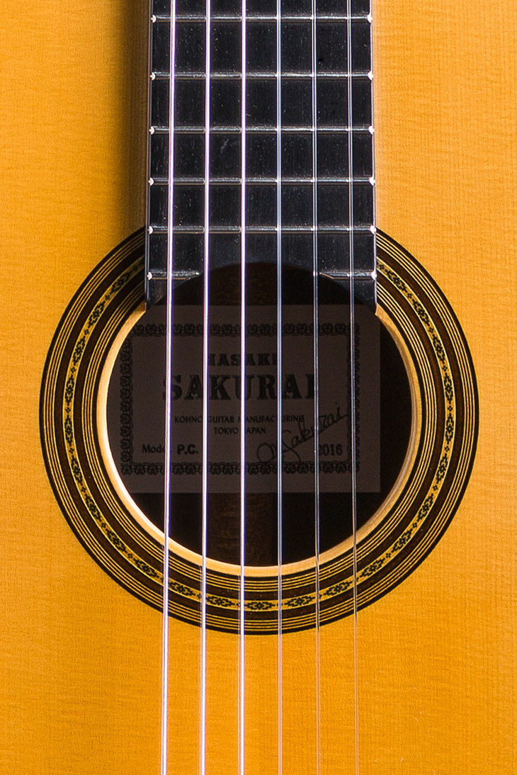 樱井正毅巴黎大赛金奖型号masakisakuraipc古典吉他