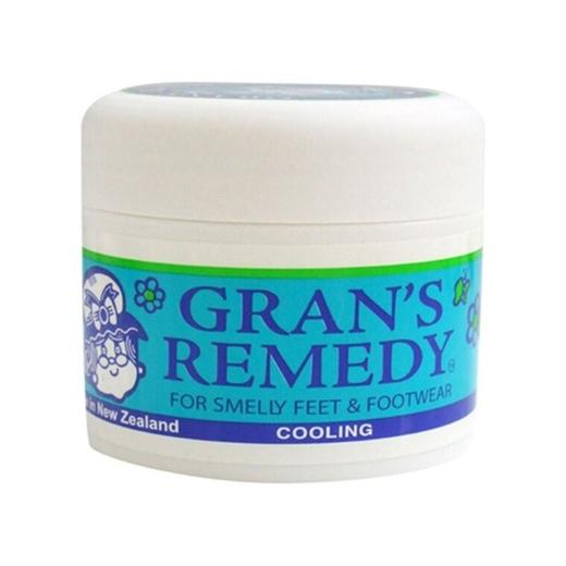 【香港直邮】新西兰进口Gran's remedy老奶奶臭脚粉 50g 蓝色薄荷味 / 土色清香味 / 黄色原味 商品图6